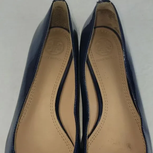 Tory Burch Maritime Patent leather Ballet Flat - Picture 8 of 14